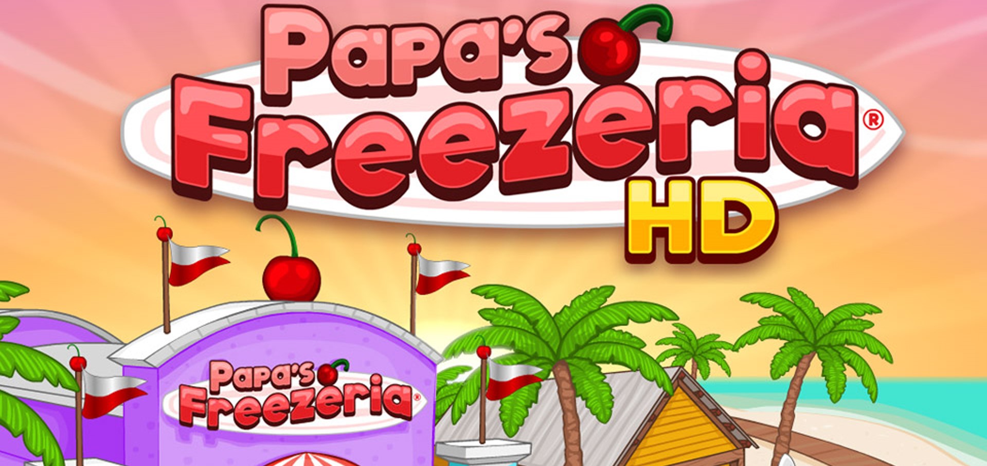 Papas Pizzeria HD Full Playthrough Gameplay 